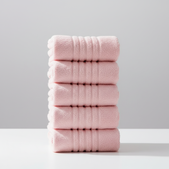 Unisex CuddleWrap baby soft muslin cloth with a subtle pattern, ideal as a gentle baby towel