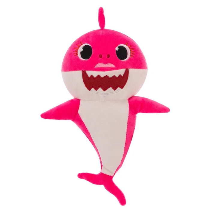 Soft, huggable kids' shark plush toy with lights & music. An entertaining light-up singing toy for children.