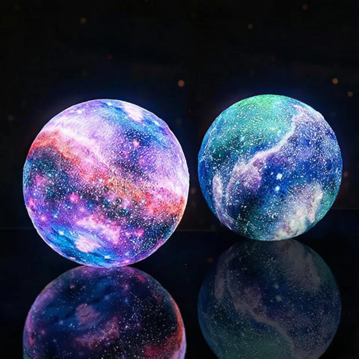 Dynamic customizable LED ambient light globe lamp, enhancing any room with smart, decorative lighting.