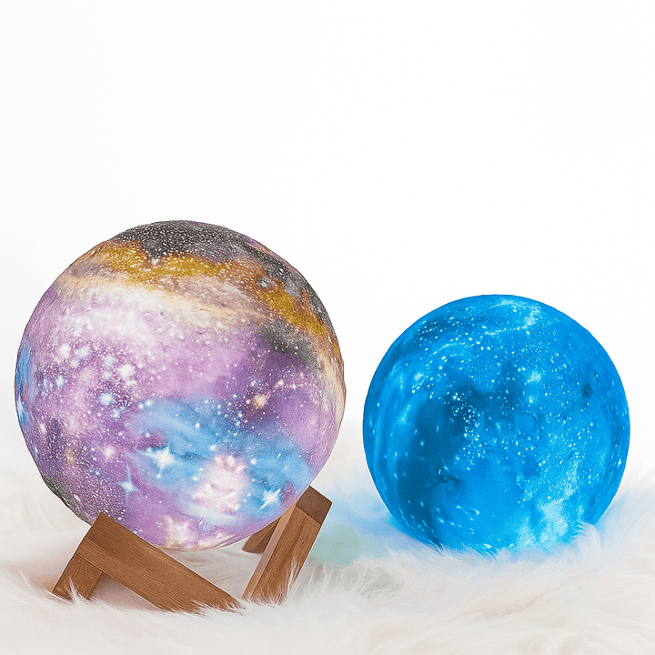 Modern customizable LED light globe lamp, smart ambient lighting to elevate any contemporary home.
