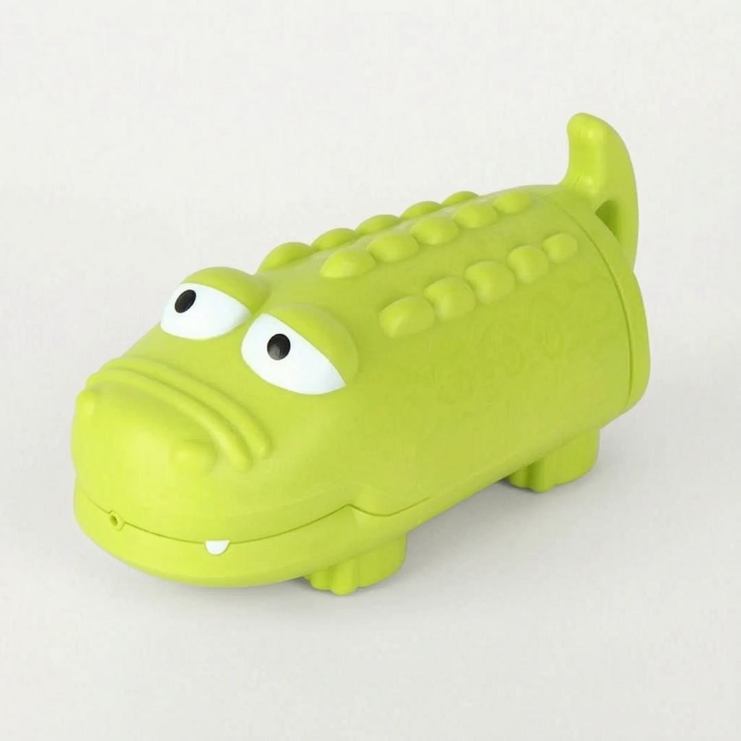 Durable animal water squirt toy for kids, ideal for interactive summer play at the pool or beach.