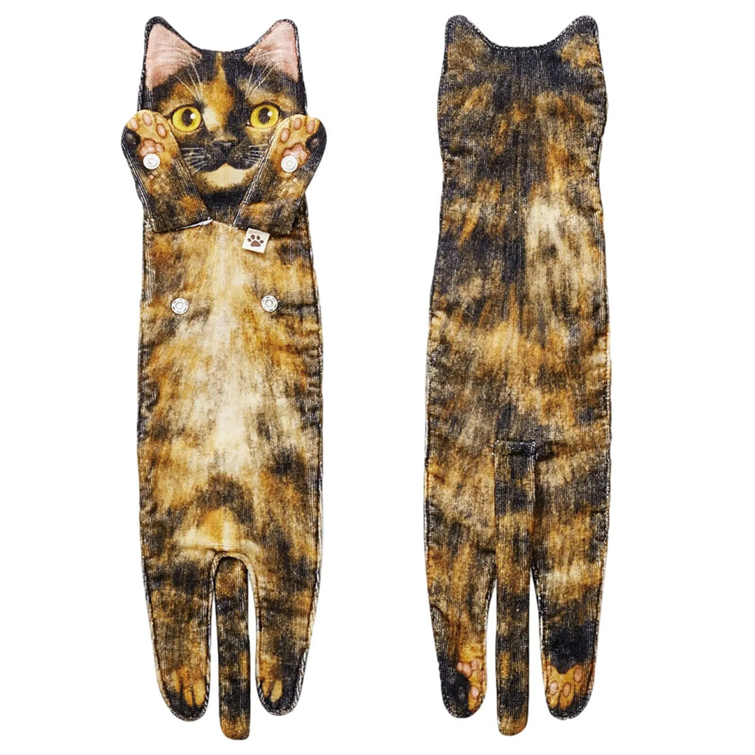 Quick dry cat bathroom towel, adorable design, soft and very absorbent, great home decor.