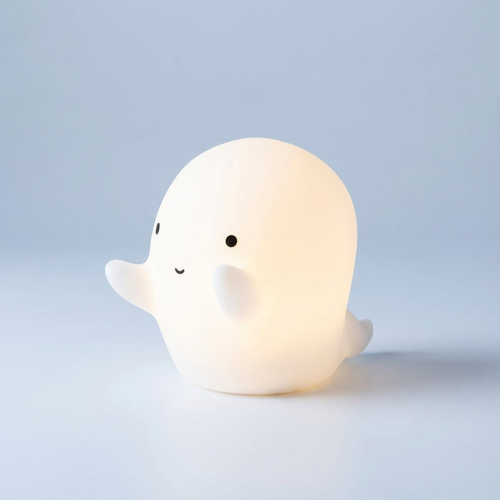 Dreamasaur LED night light for kids, gentle glow comfort lamp, cute animal design for nursery & children's room.