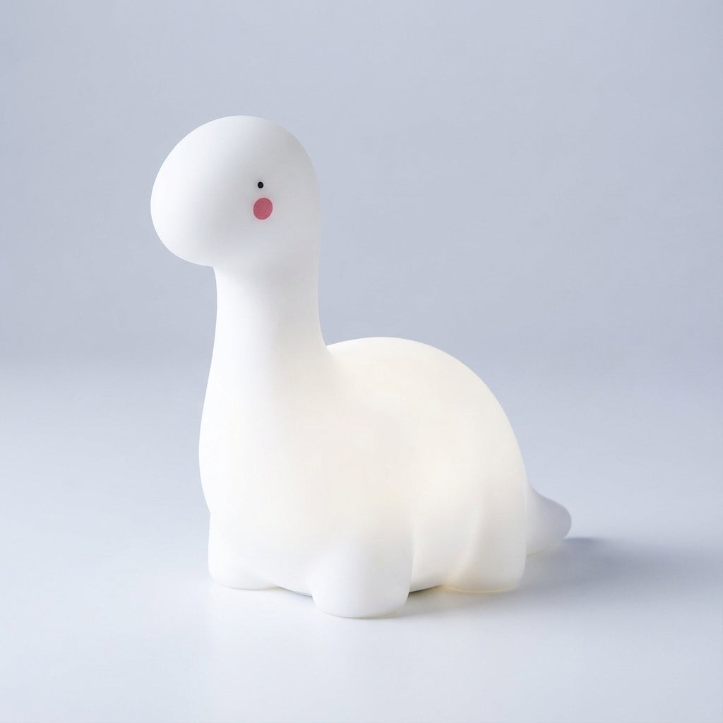 Unisex kids' animal LED night light, Dreamasaur for bedtime, soft comfort lamp for nursery decor & children's room.