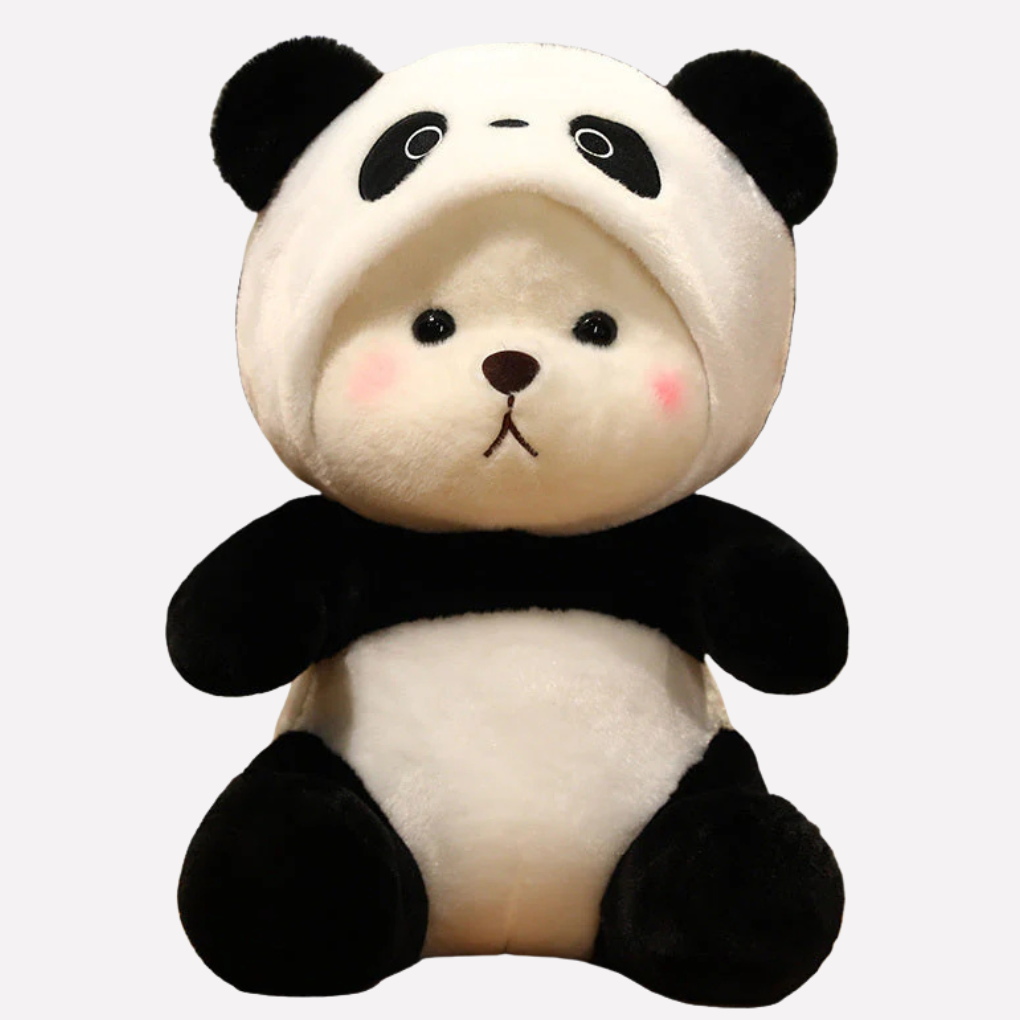 Charming kids' plush bear character, a huggable soft toy and delightful nursery decor gift.