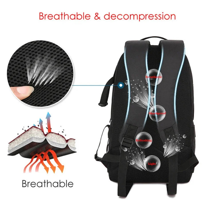 Outdoor photography travel backpack, Darius, with tripod straps, ideal for carrying DSLR gear