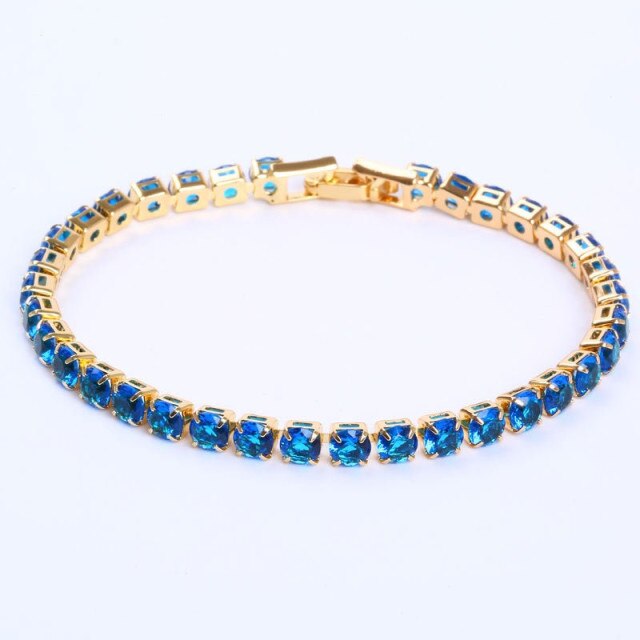 Premium cubic zirconia womens tennis jewelry set, elegant and sparkling.