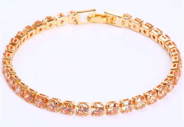 Womens tennis necklace and bracelet set, elegant sparkle, cubic zirconia.