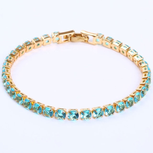 Fashion women's tennis necklace & bracelet set, cubic zirconia, ultimate sparkle.