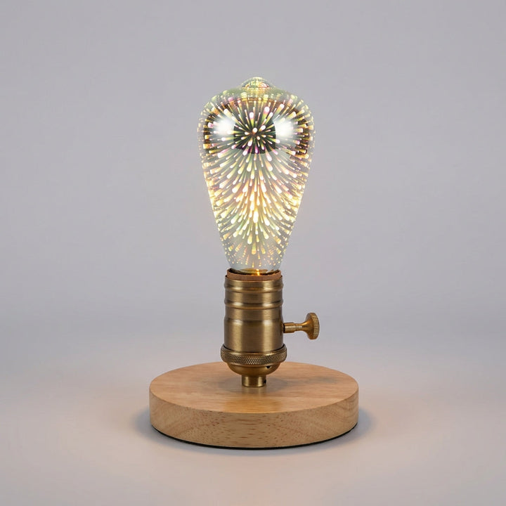Energy efficient Decorative 3D Flame Bulb, Auraflare, perfect for enhancing home decor with mood lighting.