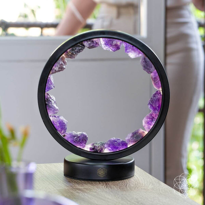 Auralisq Decorative Spiritual Aura Lamp, elegant accent light enhancing any meditation space