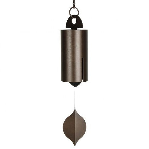 Serenity Bell for outdoor decor, a deep resonance wind chime creating tranquil sounds. Perfect garden accent.
