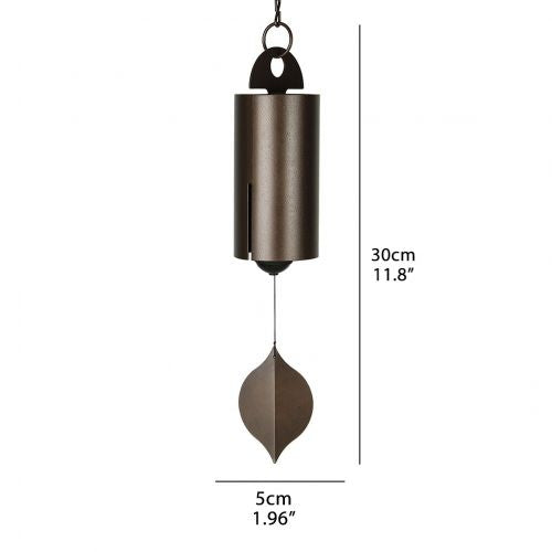 Handcrafted metal wind chime, the "Deep Resonance Serenity Bell," brings soothing sounds to any outdoor space.