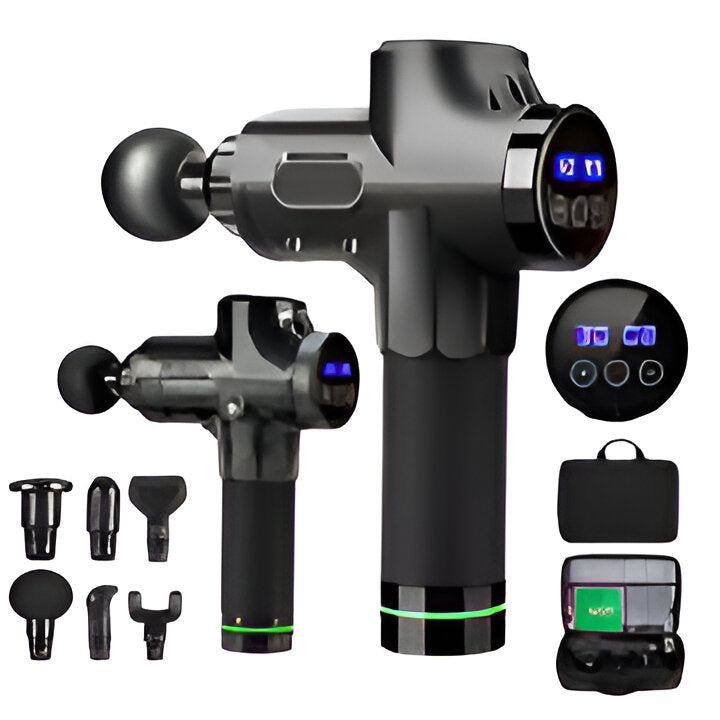 Deep Tissue Percussion Massage Gun for muscle relief & sports recovery. Portable & quiet for effective therapy.