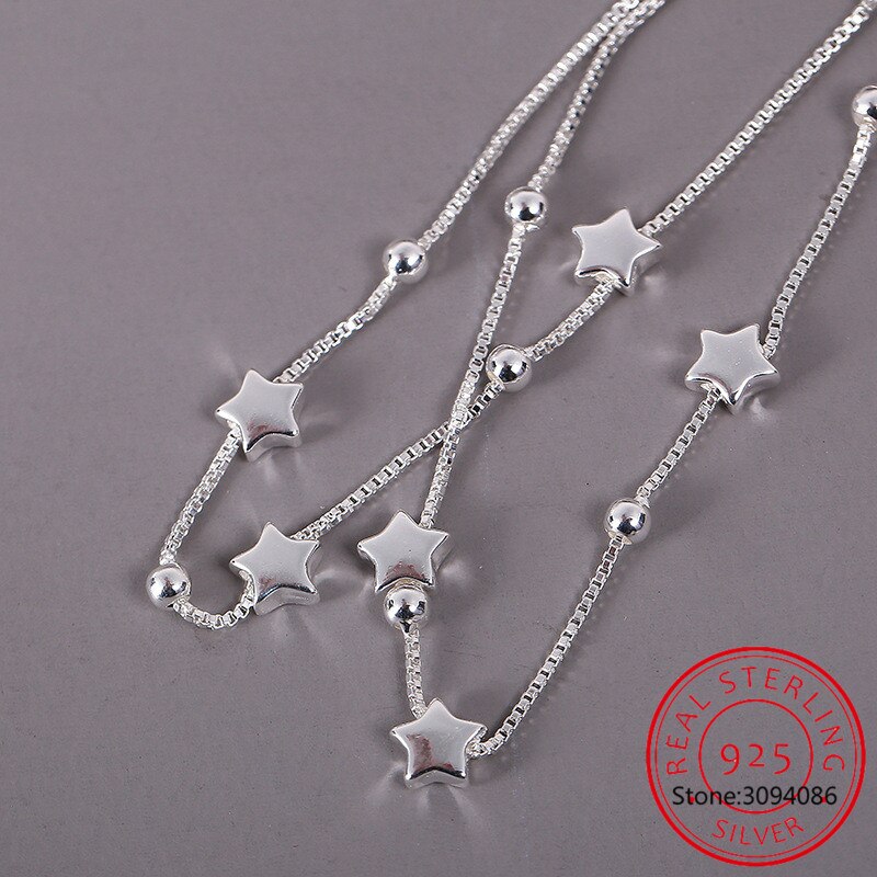 Gift-ready sterling silver adjustable bracelet for women with a delicate star charm. Elegant, minimalist everyday jewelry.