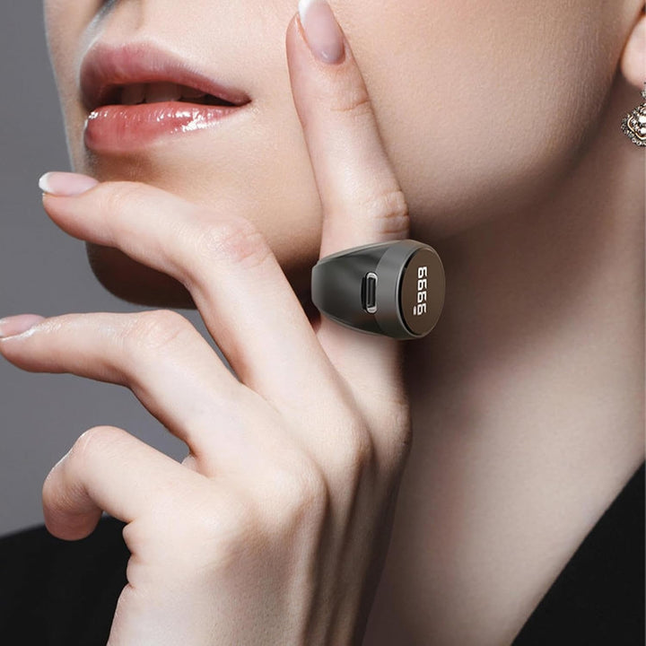 Water-resistant digital finger counter ring, durable for everyday wear