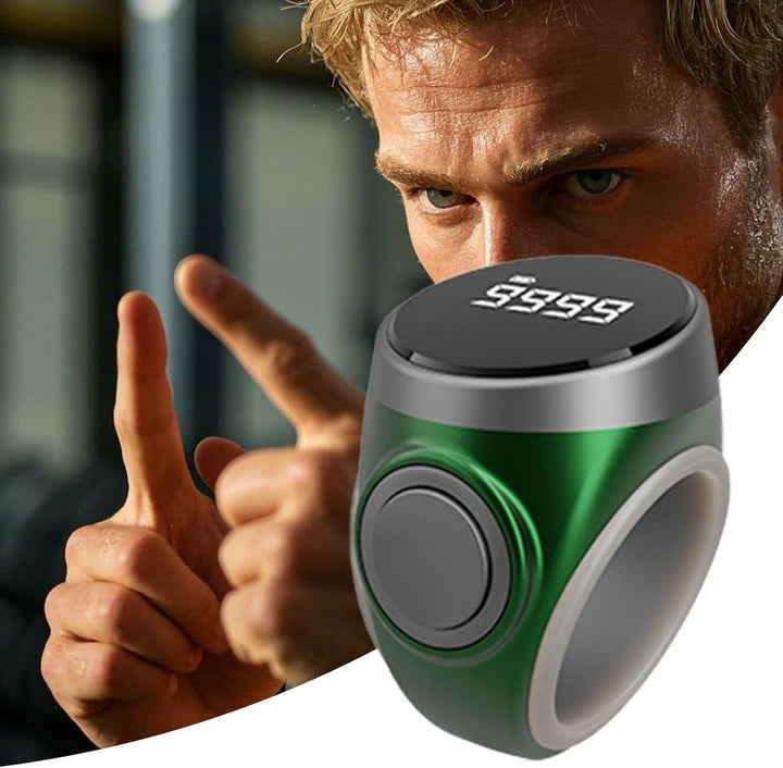 Digital tasbeeh ring, perfect for dhikr, lightweight and easy to carry