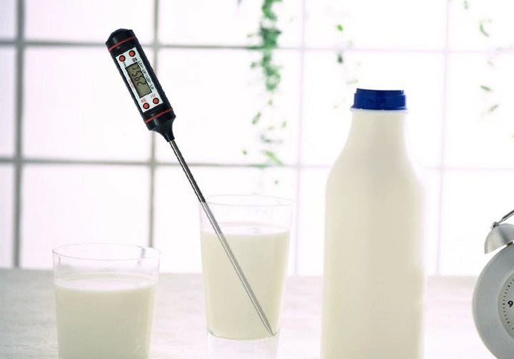 Digital food thermometer for precise cooking, baking, & grilling. Perfect meat temperatures.