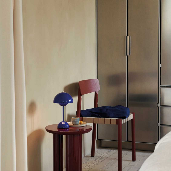 Wireless LED lamp featuring MoonGlow design, dimmable and perfect for flexible home accent lighting.