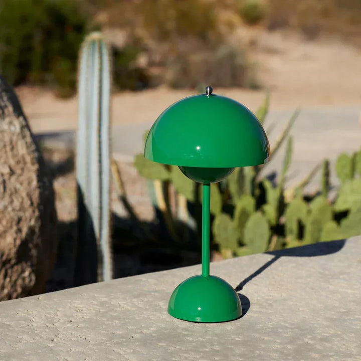 Elegant MoonGlow LED table lamp, dimmable for custom lighting, a key element in contemporary decor.