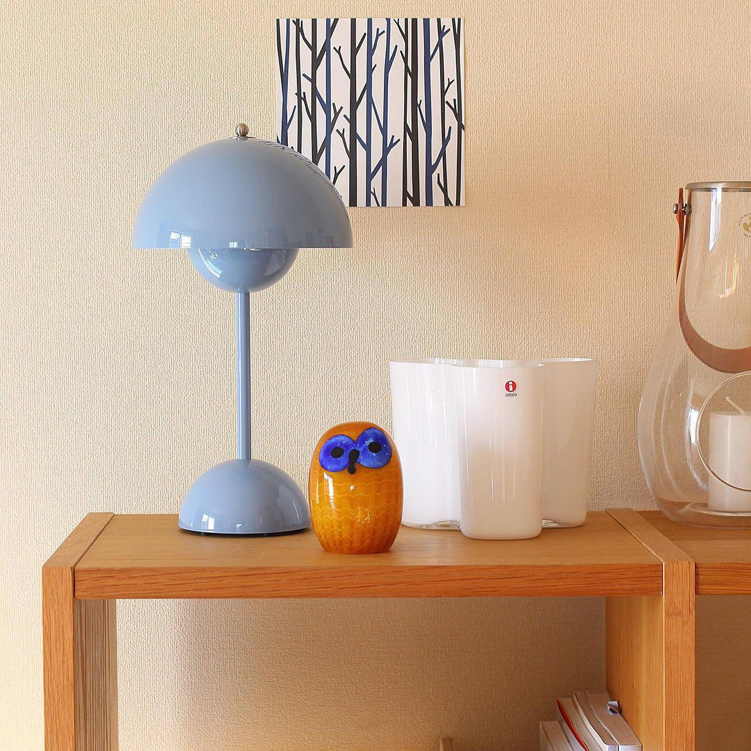 Unique MoonGlow design dimmable LED table lamp, offering modern lighting solutions for any space.