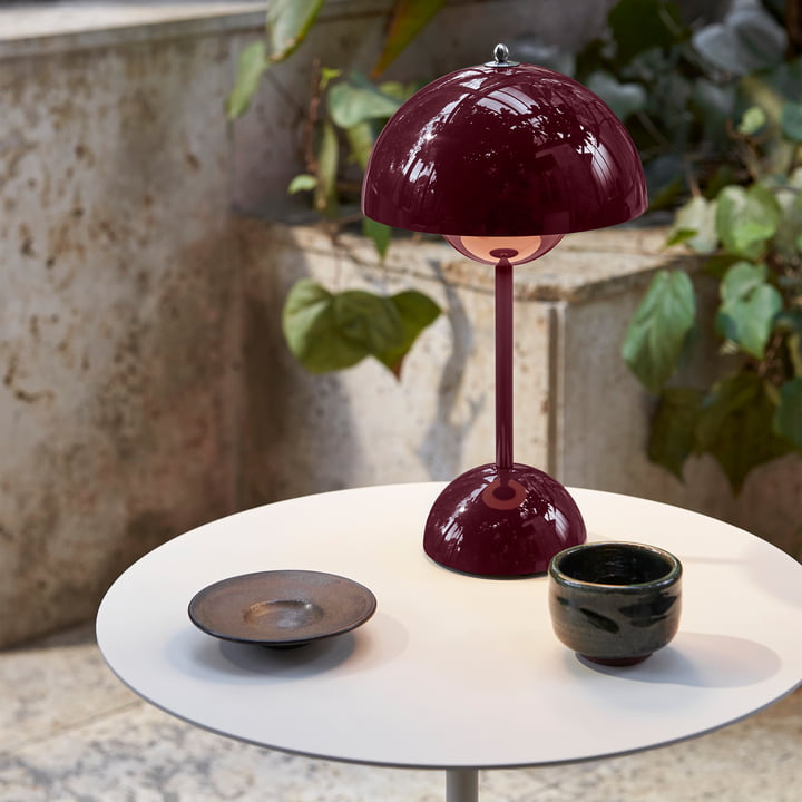 Dimmable LED table lamp, MoonGlow inspired, wireless and modern for flexible home accent lighting.