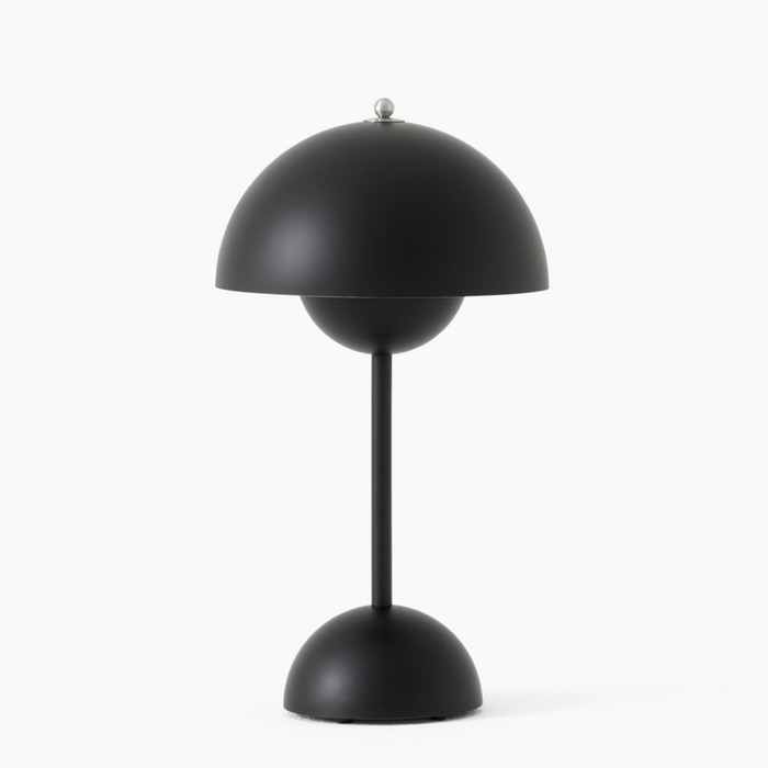 Modern MoonGlow LED table lamp, dimmable via touch, offering convenient and stylish home lighting.