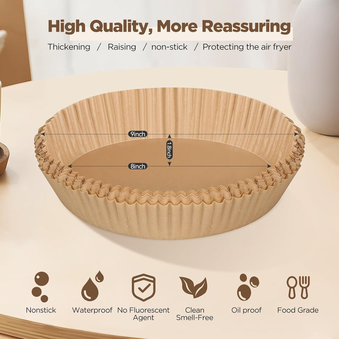 Packet of EasyCrisp disposable air fryer liners, convenient kitchen accessories