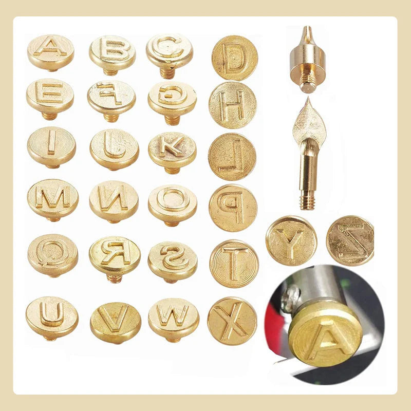 Complete AlphaCraft DIY engraving tool kit for beginners & pros. Ideal for woodburning, pyrography & leather art.