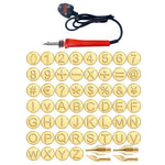 Brand pen + 56 Letters and Numbers Brand pen + 28 Letters