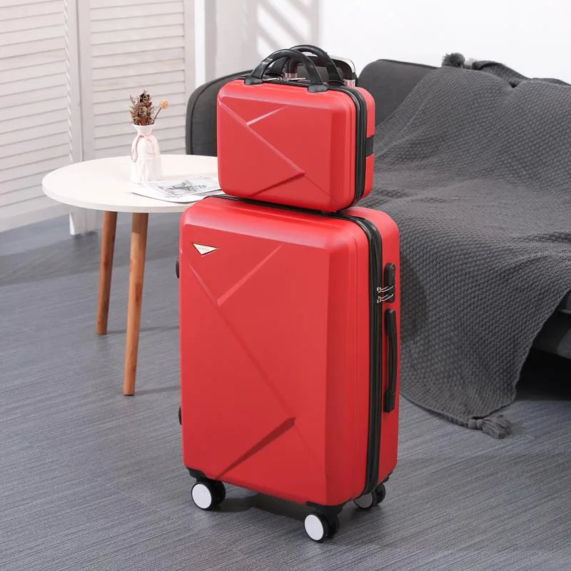 Unisex 2-Piece Hardshell Luggage Set with TSA Lock