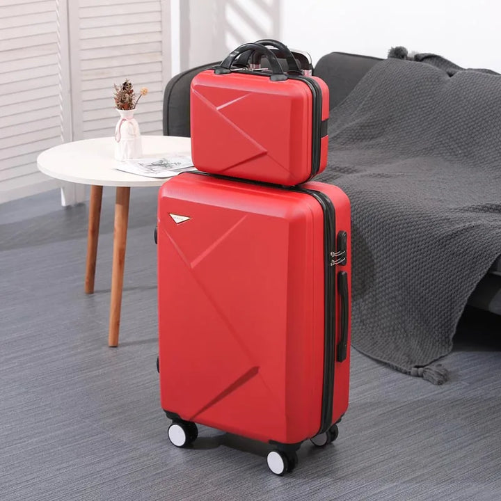Unisex 2-Piece Hardshell Luggage Set with TSA Lock