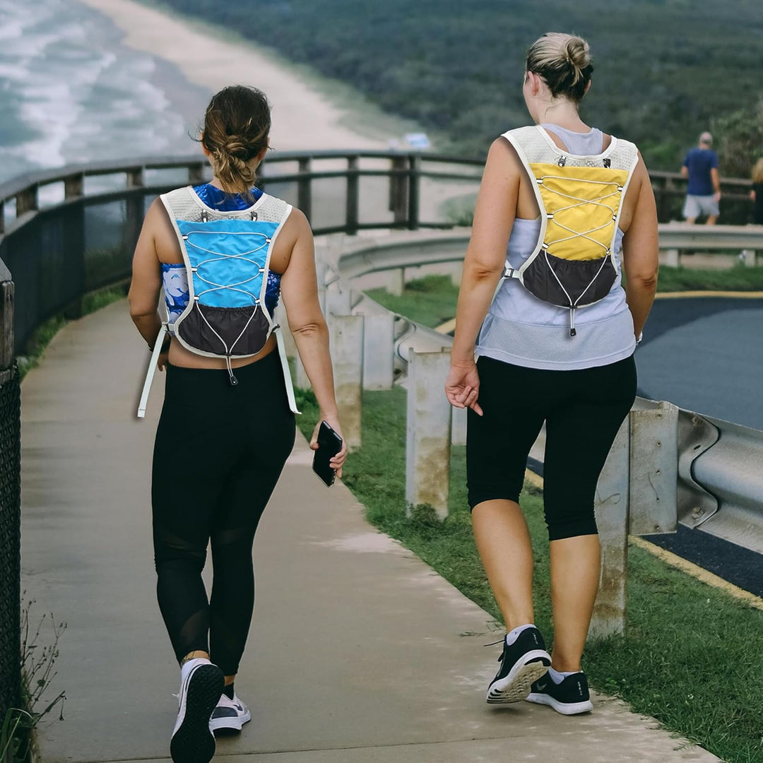 Dravien Ultra-Light Hydration Running Vest in motion blur, indicating fast-paced activities