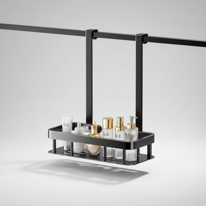 Drill-Free Hanging Shower Caddy Shelf