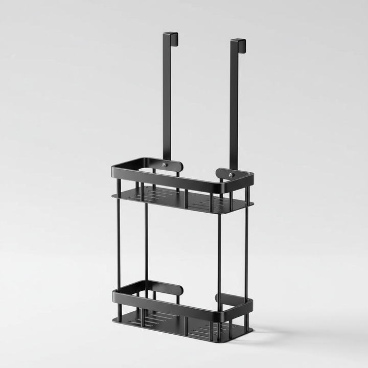 Drill-Free Hanging Shower Caddy Shelf