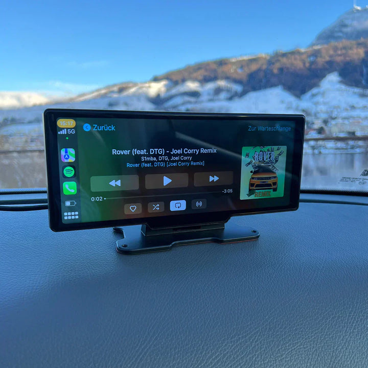 Bluetooth-enabled DrivePlay Pro 2+ for wireless Android Auto and Apple CarPlay