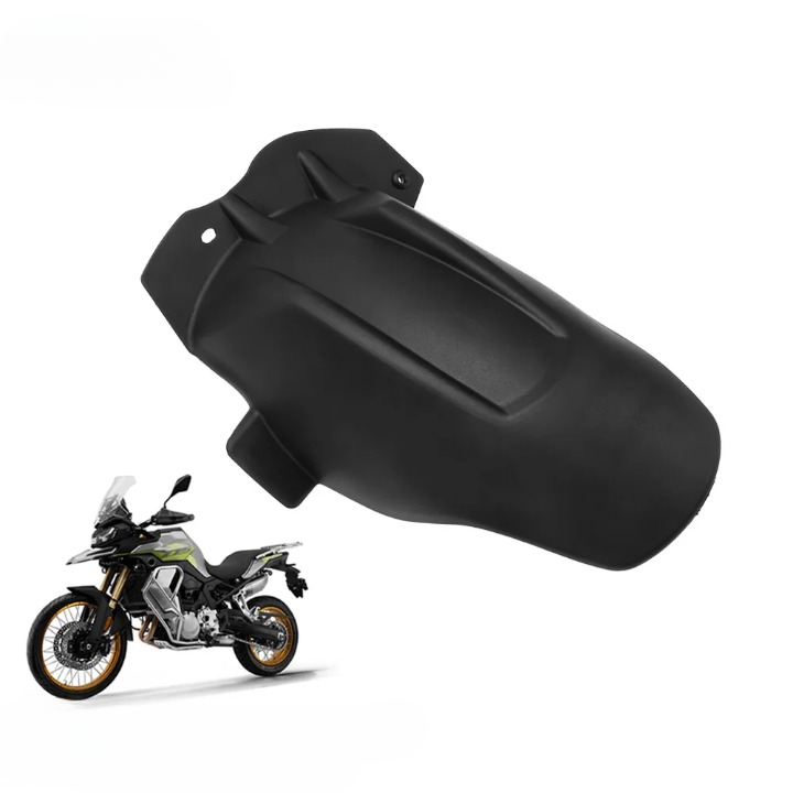 DS900X Motorcycle Rear Mudguard Splash Guard in black plastic for off-road protection