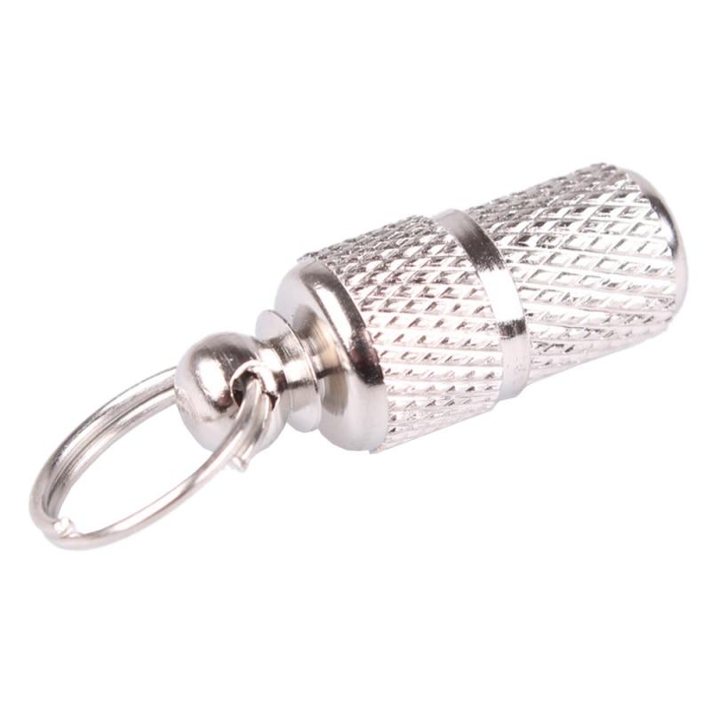 Durable metal pet ID tag for dog & cat identification. Engraved address ensures pet safety.