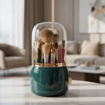 Dark green brush holder 1pc.