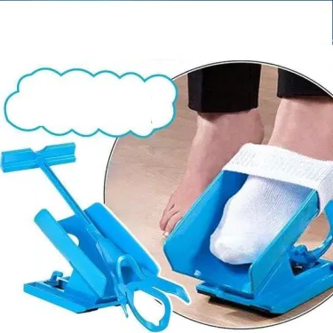 Unisex Easy On/Off Compression Sock Aid Kit. Daily living mobility helper for effortless sock wearing.