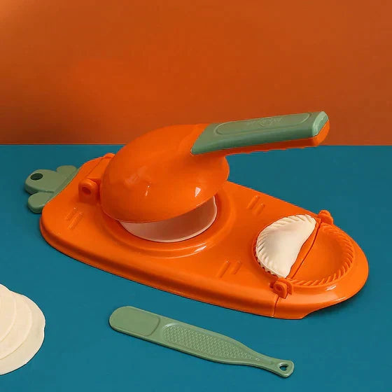 Simplify home cooking with this colorful dumpling maker, pastry press, and dough tool.
