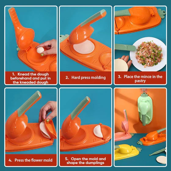 Family kitchen dumpling maker to simplify meal prep, making cooking easy and fun.