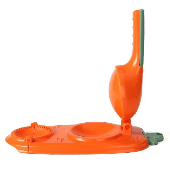 Compact and colorful dumpling maker, an essential kitchen gadget for every home cook.