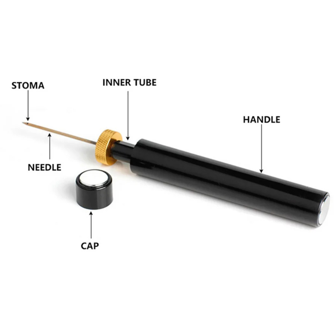 Innovative air pressure wine bottle opener ensures easy, smooth cork removal. Essential kitchen accessory.