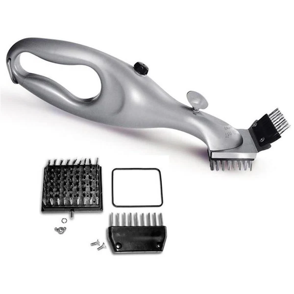 Efficient steam grill brush for quick and easy BBQ cleaning. Maintain your grill's performance with this tool.