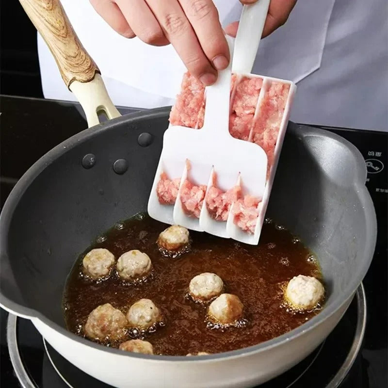 DumplingCraft maker forming perfectly uniform dumplings. Easy-to-use kitchen gadget, a real time saver.