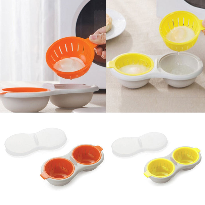 Durable microwave egg poacher for perfectly poached eggs, a must-have breakfast kitchen tool.