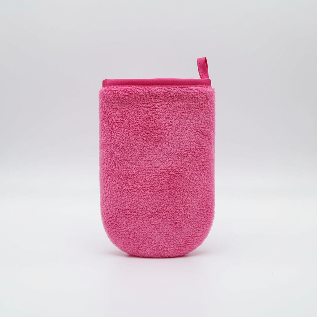 Reusable microfiber wash mitts (8-pack) by CareMitts, perfect for sensitive skin, bathing, and family care.