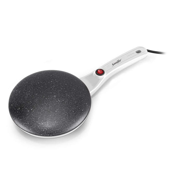 Quick breakfast solution: electric pancake maker for perfect pancakes, crepes & tacos.