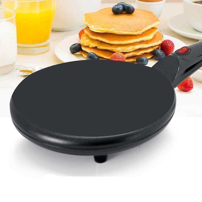 CrepeMaster: your ultimate electric crepe griddle and taco maker for quick meals.